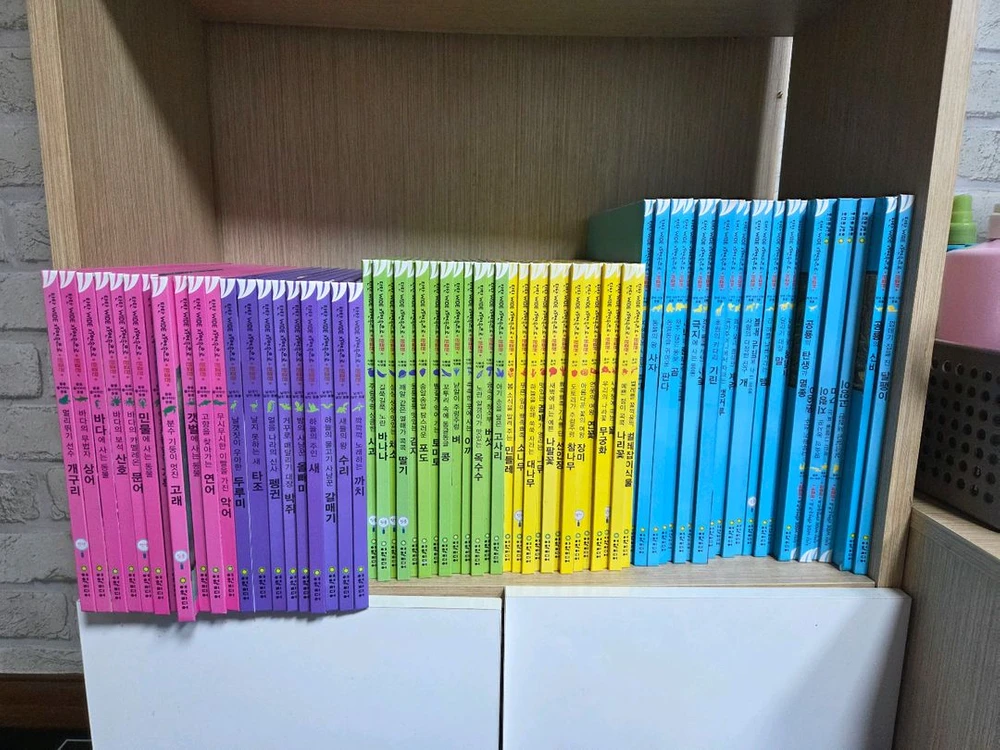 전집 브리태니커만화백과. 힘찬유사사기. 탄탄와일드자연속으로.프뢰벨인물 이미지