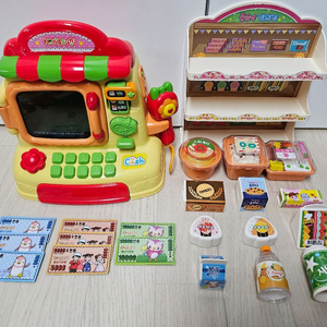 콩순이 장난감 5종(콩순이편의점,콩순이팝콘가게,콩순이사탕가게,콩순이햄버거자판기,콩순이NEW말하는냉장고)