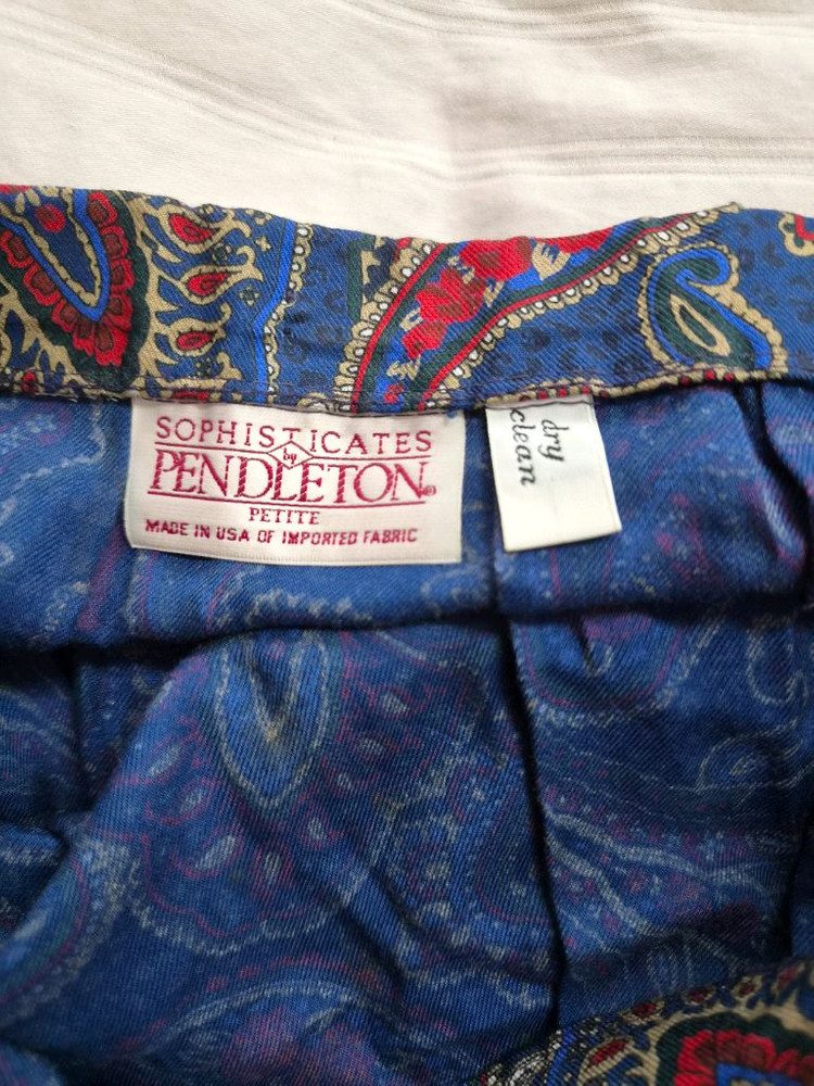 Pendleton 페이즐리 롱스커트 이미지