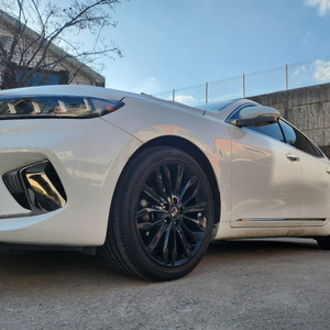 K7프리미어 19인치 순정휠 중고휠 블랙휠 팝니다