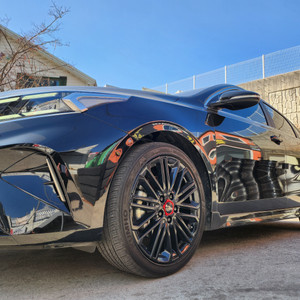 K3 18인치 GT 순정휠 중고휠 블랙휠 팝니다