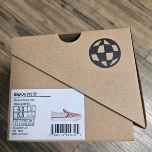 슬립온 체커보드 스니커즈220사이즈