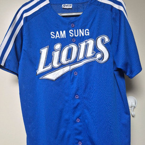 삼성라이온즈 왕조시절 유니폼 네포스 정품 100사이즈 박진만 마킹 팝니다