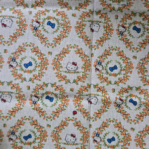 퀼트 미싱 코튼린넨 헬로키티 1/4마 3종