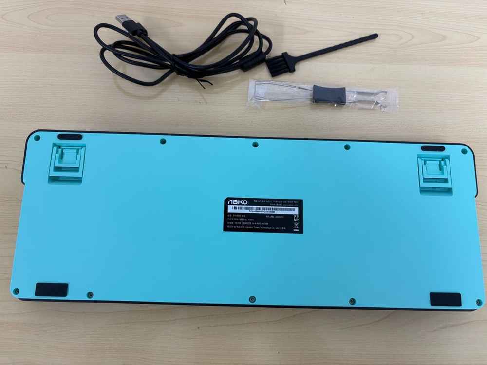 [키보드] 앱코 AK998 특주축 유선 기계식 게이밍 키보드 블랙 피치축 이미지