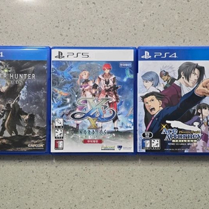 PS5 이스 노딕스, PS4 역전재판 이미지