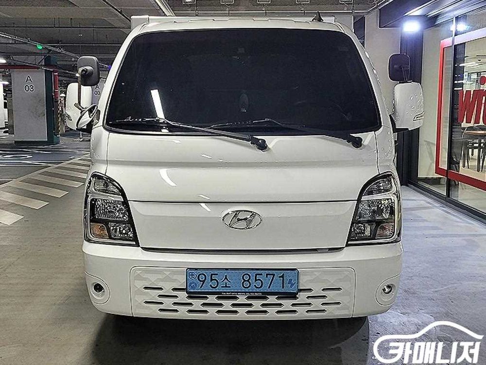 [소형화물][저상내장탑]포터2 (EV) 1.0톤/슈퍼캡/초장축 (3인승 /1톤) #3월급매--2