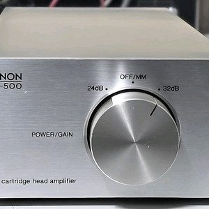 데논 HA-500 헤드앰프 (승압트랜스) 이미지