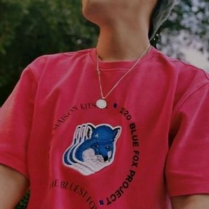 메종키츠네 x 아더에러 트리플헤드 반팔티 A2 이미지