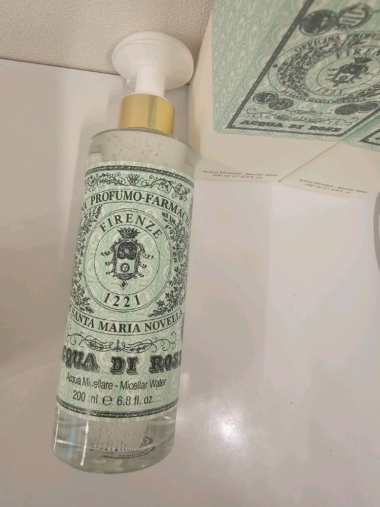 산타노벨라 로즈향 오가닉 미셀러 클렌징워터250ml--1