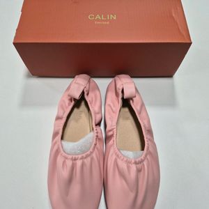 꺌랑 주름플랫 딸기우유 220mm(새상품)