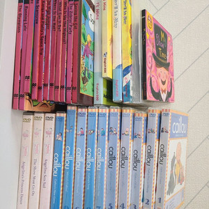 까이유 dvd 영어책 잉글리쉬에그 일괄 택포 이미지