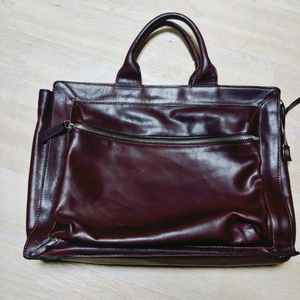 dakota 카프스킨 촉촉 서류가방 라지