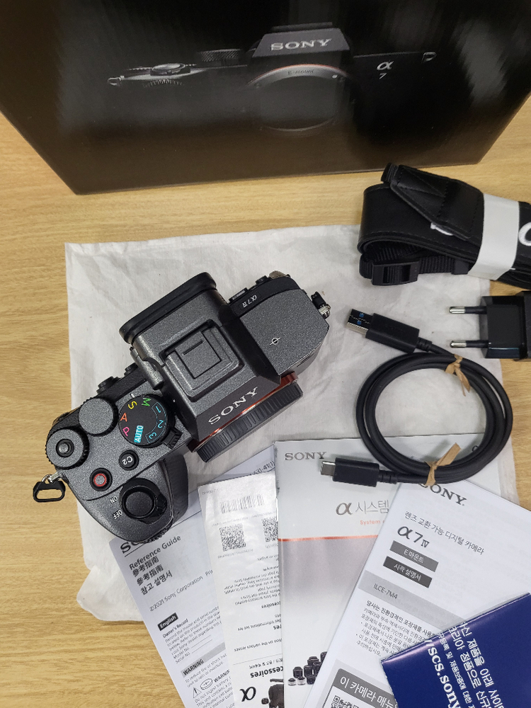 소니a7m4 만컷초밴 상태좋은바디판매해요--1