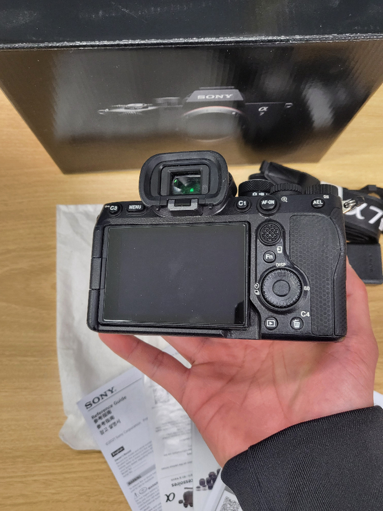 소니a7m4 만컷초밴 상태좋은바디판매해요--3