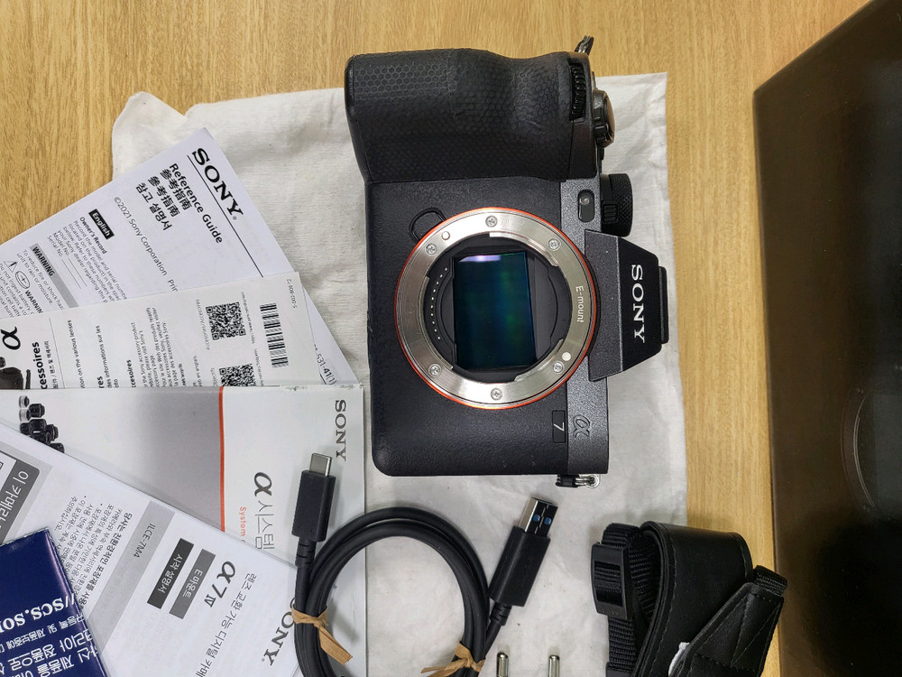 소니a7m4 만컷초밴 상태좋은바디판매해요--4