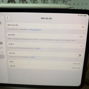 아이패드 프로m5 11인치 + 애플펜슬 프로 와이파이용
