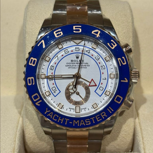 롤렉스 요트마스터 II 로즈골드 콤비 화이트 벤츠핸즈 이미지