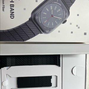 애플워치 카본스트랩 피타카 정품 41mm SSS급