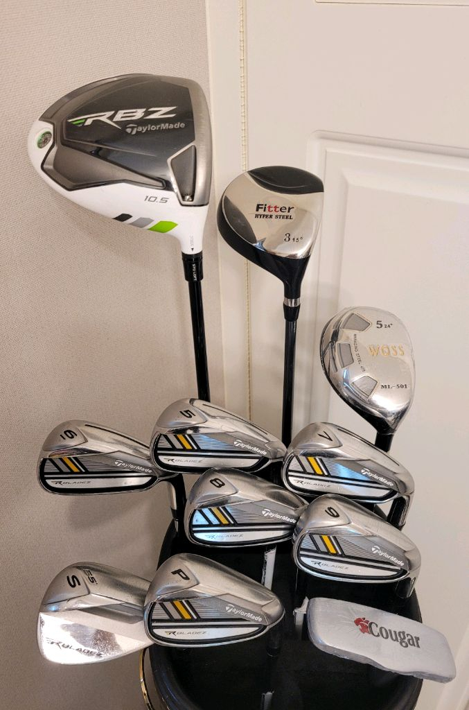 + 테일러메이드 + 남성용 골프채 풀세트--1