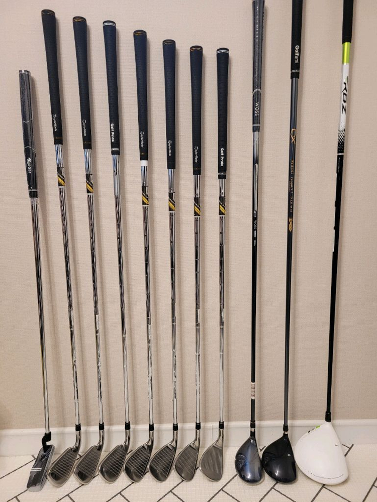 + 테일러메이드 + 남성용 골프채 풀세트--4