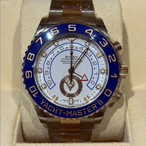 롤렉스 요트마스터 II 로즈골드 콤비 화이트 벤츠핸즈 이미지