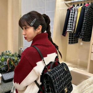 스쿨메모리백팩 트위드