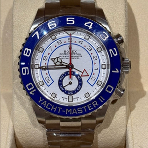 롤렉스 요트마스터 II 스틸 화이트 벤츠핸즈 이미지