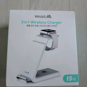 애플전용 무선충전거치대 새상품