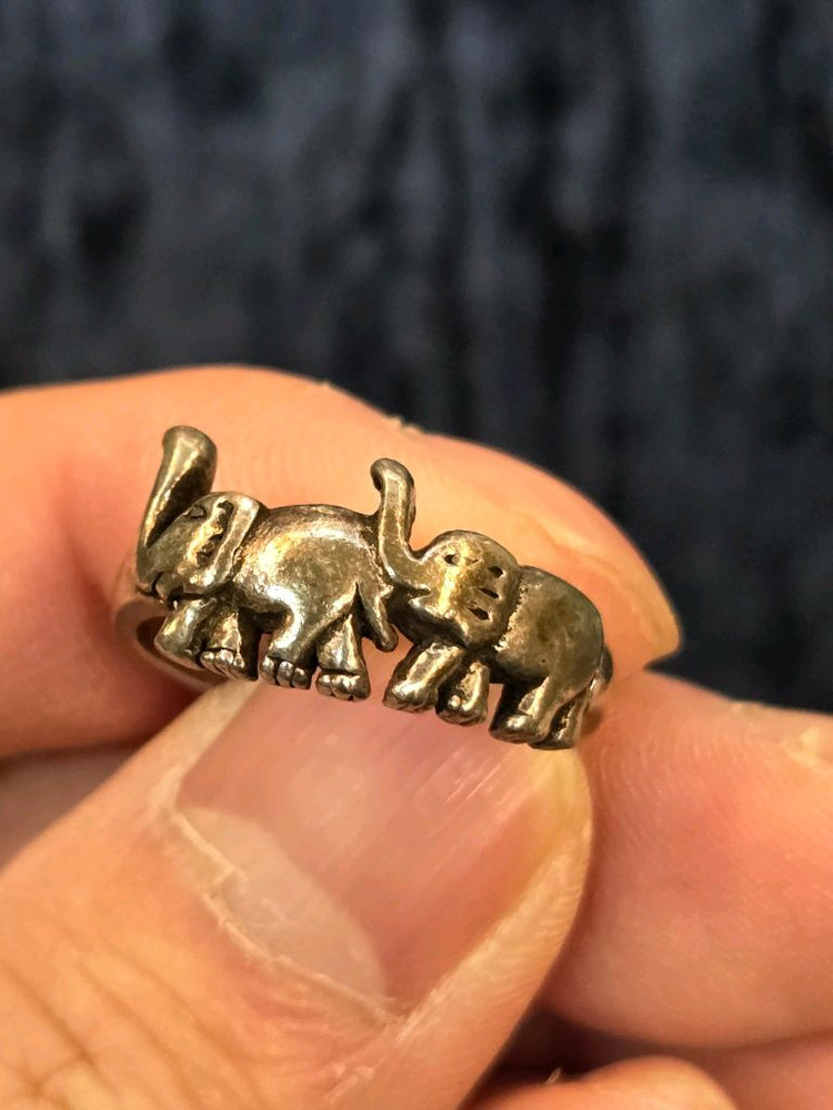 코끼리 은반지 이미지