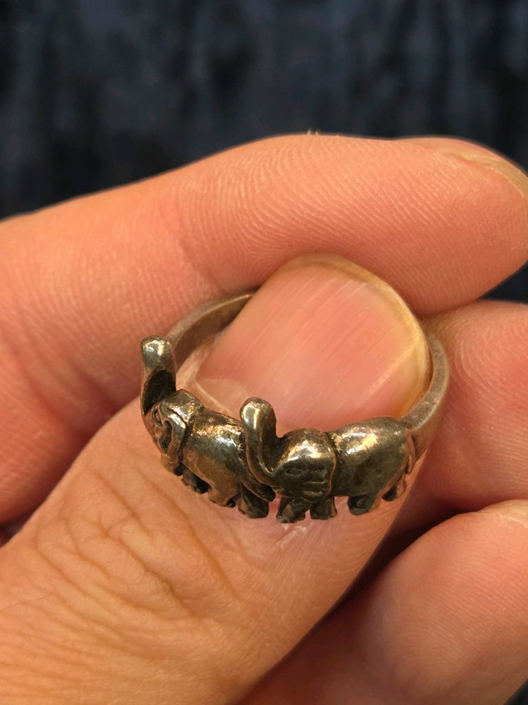 코끼리 은반지 이미지