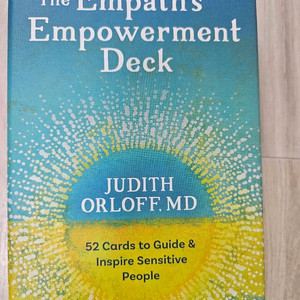 [정품] 엠패스 오라클카드 The Empaths Empowerment Deck 52카드 풀박스