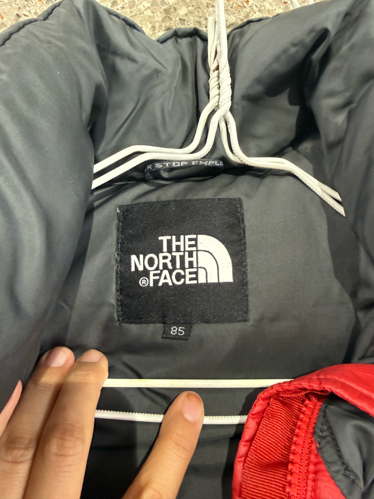 노스페이스 눕시 700 패딩 레드(85 size)--2