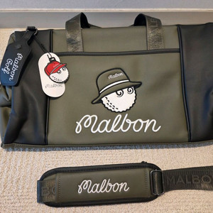 말본골프백 보스턴백 카키 이미지