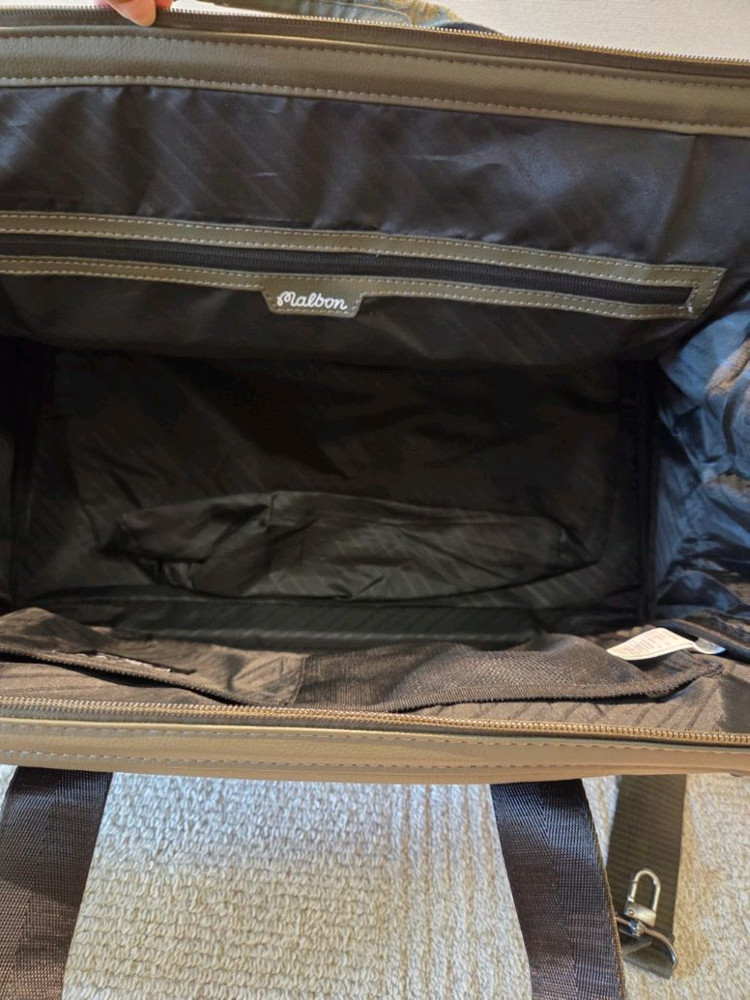 말본골프백 보스턴백 카키 이미지