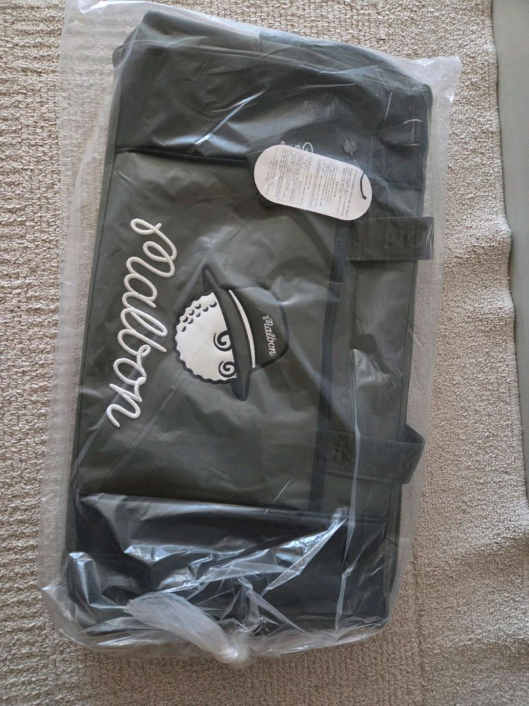 말본골프백 보스턴백 카키 이미지