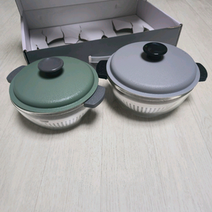 돌체피오레 내열유리 찜기 1L+1.5L 새상품(무료배송)