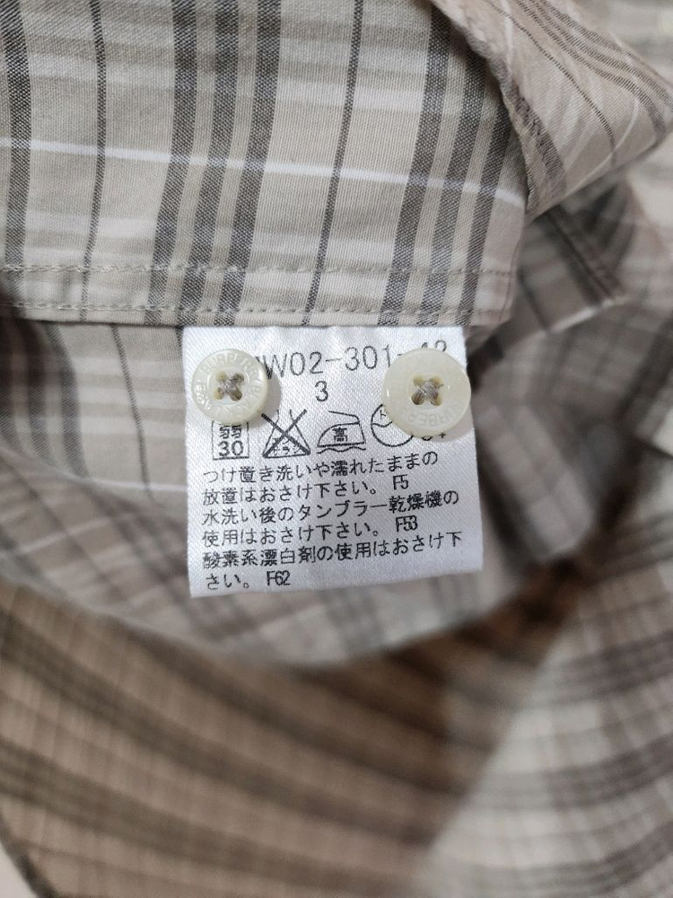 버버리 연베이지 셔츠 팝니다.--7