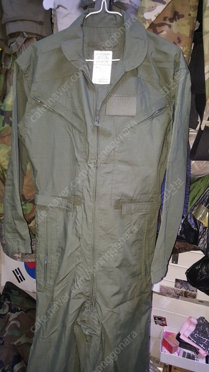 미군 기갑병 /공군 /사막삼색 커버올--5