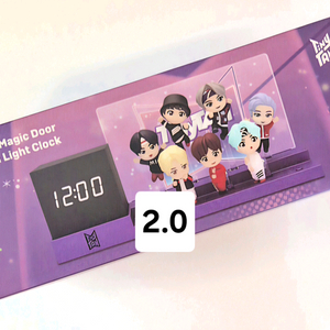 방탄소년단 방탄 타이니탄 매직 도어 디오라마 굿즈 피규어 시계