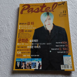 2001년 파스텔 브라운 아이즈 강타 신화 문희준 y2k ron.e 디베이스 하리수