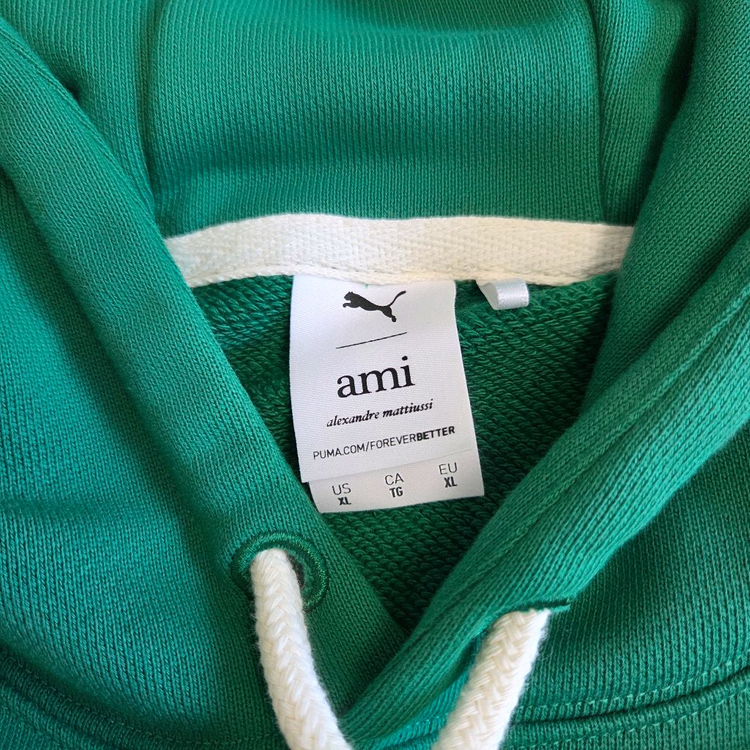 푸마 X 아미 콜라보 후드티 XL 이미지