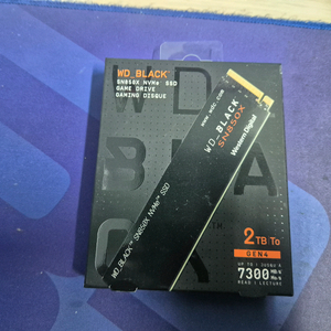 SSD WD 850X 2TB 팝니다