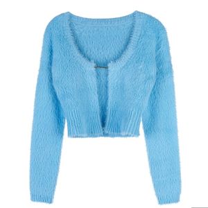 자크뮈스 플러피 크롭 가디건 36 이자벨마랑 미우미우 마르니 셀린느 산드로 마쥬 가니 리포메이션 자라