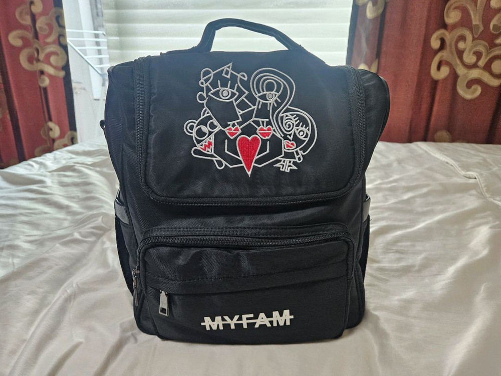 핑크프레임 마이팸 백팩 (기저귀가방) 이미지