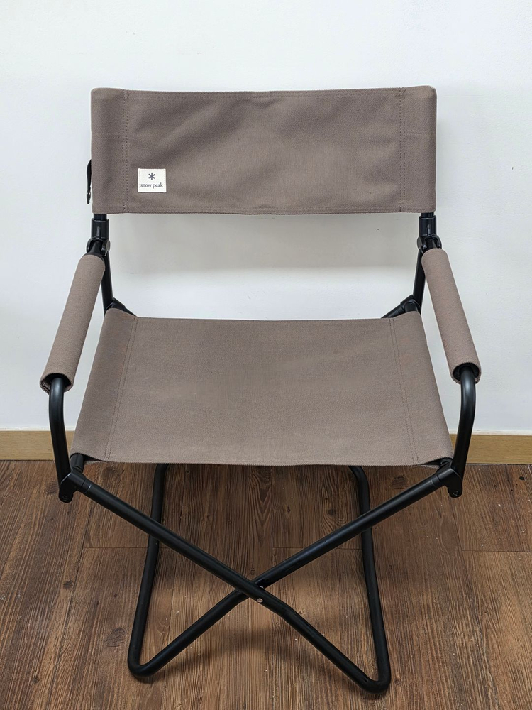 스노우피크 FD 체어 그레이 와이드폴딩 이미지