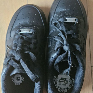 에어포스1 블랙 운동화 225 이미지