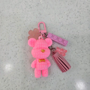 곰돌이 핑크 베어 키링 새상품