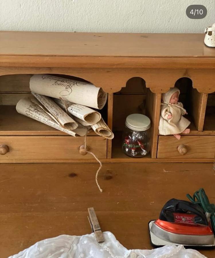 빈티지데스크/파인우드빈티지책상/빈티지책상 이미지