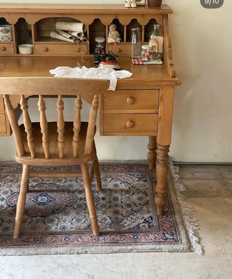 빈티지데스크/파인우드빈티지책상/빈티지책상 이미지